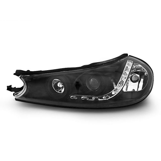 Фарове за FORD MONDEO 10.96-08.00 с дневни светлини Черни