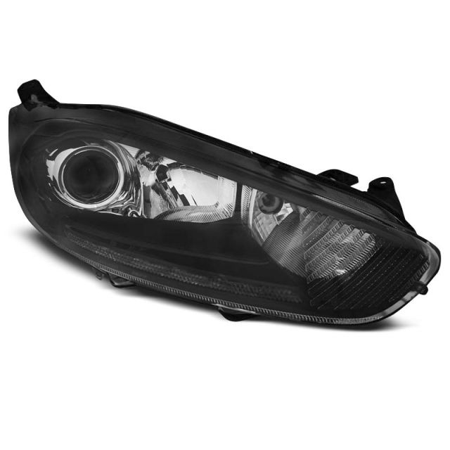 Фарове с дневни светлини FORD FIESTA MK7 13-16 LED DRL Черни