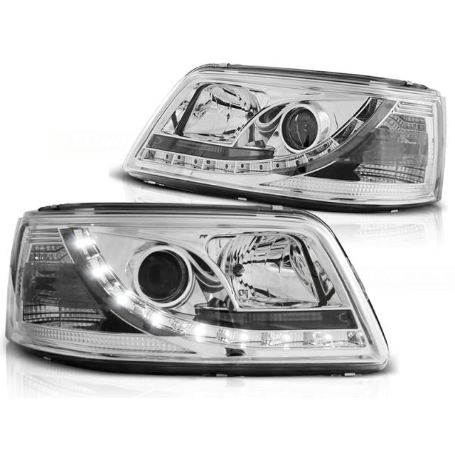 Фарове DAYLIGHT Хром за VW T5 04.03-08.09
