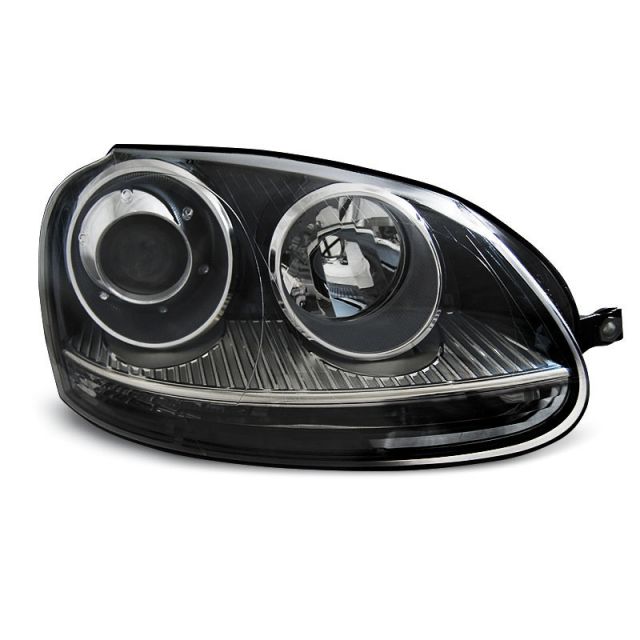 Фарове   Черни за VW GOLF 5 10.03-09