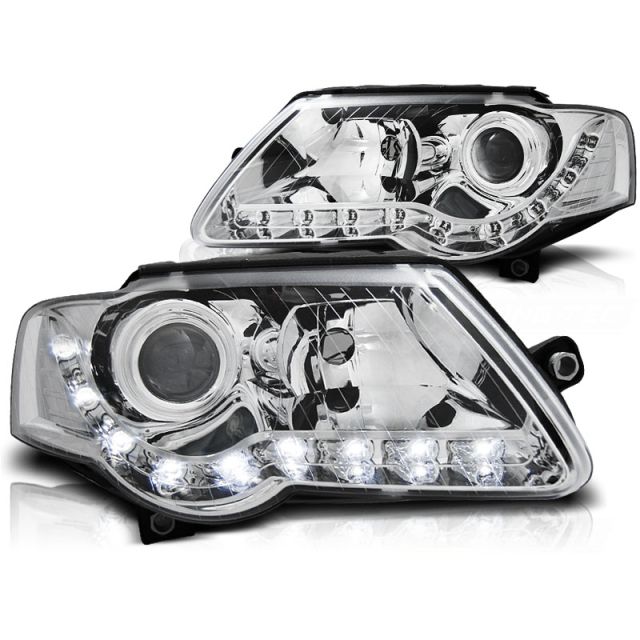 Фарове DAYLIGHT Хром за VW PASSAT B6 3C 03.05-10