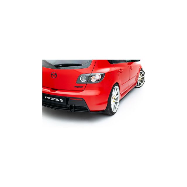  Странични добавки за задна броня Mazda 3 MPS Mk1 EU Version