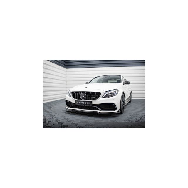 Добавка за предна броня V.3 Mercedes-AMG C63 Sedan / Estate W205 / S205