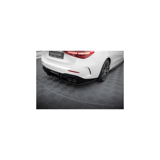 Странични добавки за задна броня Mercedes-Benz C AMG-Line / 43 AMG W206