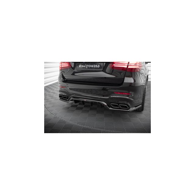 Добавка за задна броня (с вертикални ребра) V.1 Mercedes-AMG GLC 63 SUV X253