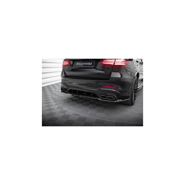 Добавка за задна броня (с вертикални ребра) V.2 Mercedes-AMG GLC 63 SUV X253