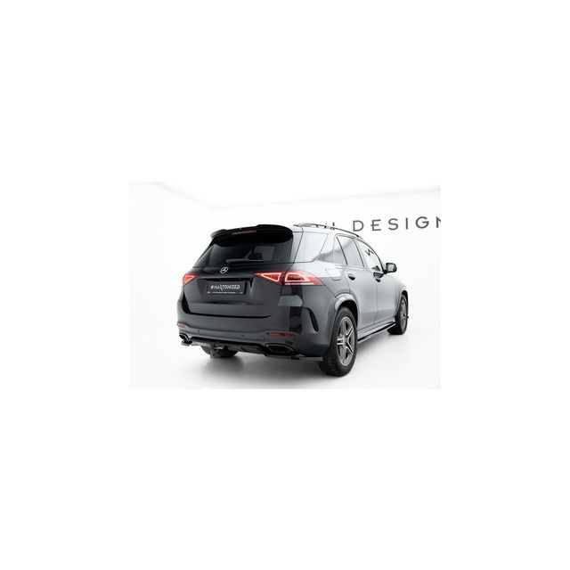Добавка за задна броня (с вертикални ребра) Mercedes-Benz GLE SUV AMG-Line W167 / W167 Facelift