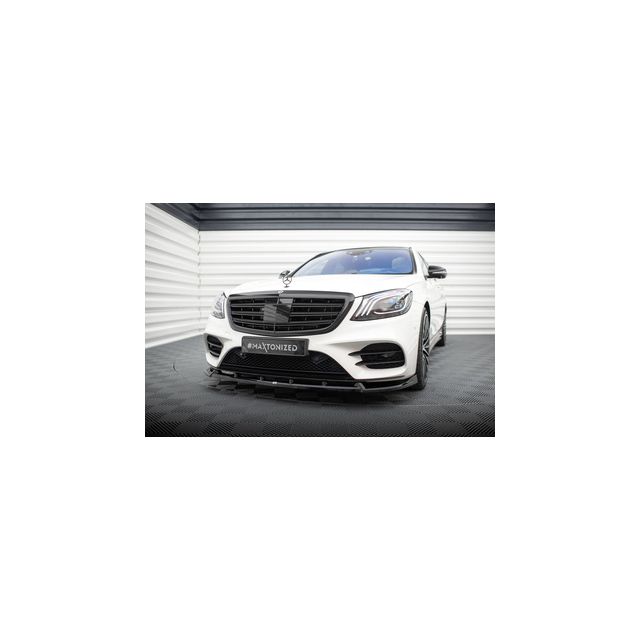 Добавка за предна броня V.2 Mercedes-Benz S AMG-Line W222 Facelift