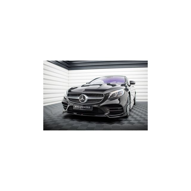 Добавка за предна броня V.1 Mercedes-Benz S Coupe AMG-Line C217 Facelift