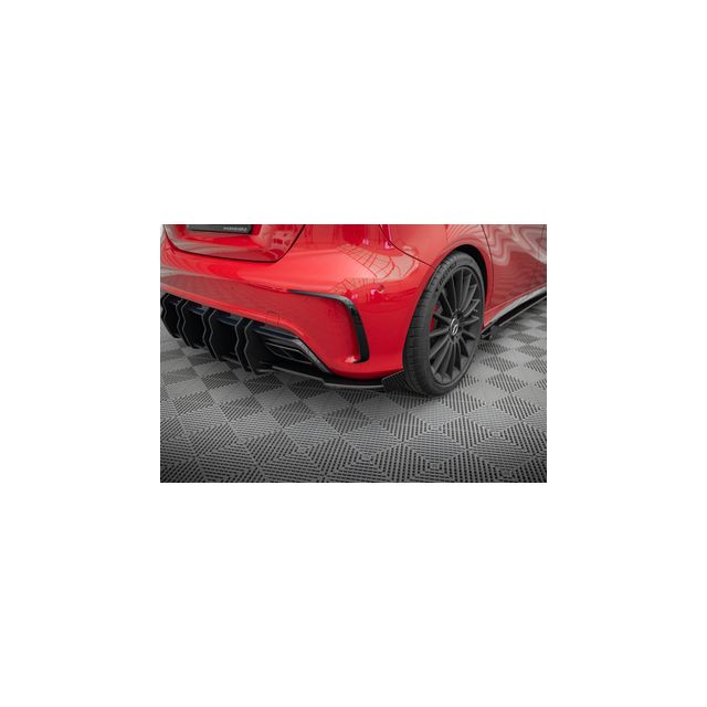  Странични добавки за задна броня + "крилца" Mercedes-Benz A 45 AMG W176 Facelift