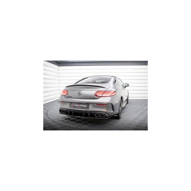  Дифузьор за задна броня Mercedes-AMG C43 Coupe / Cabrio C205 Facelift / A205 Facelift