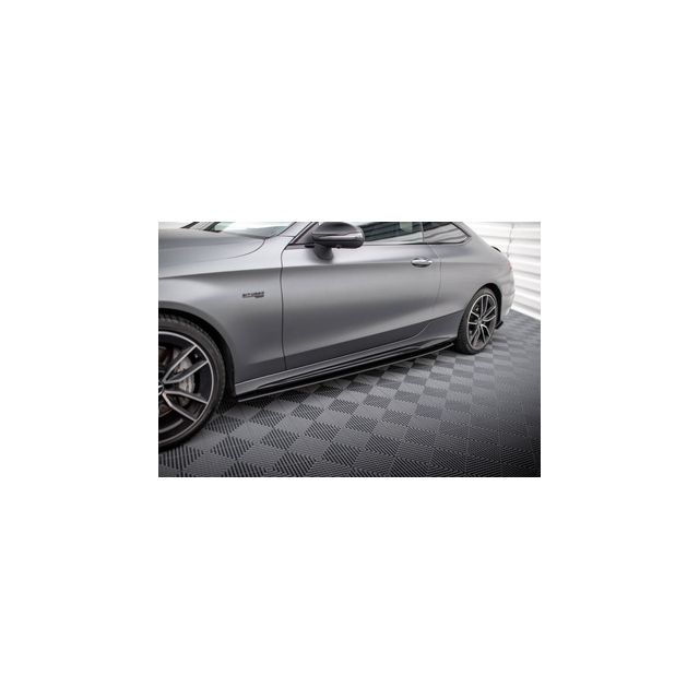  Добавки за прагове Mercedes-AMG C43 Coupe / Cabrio C205 Facelift / A205 Facelift