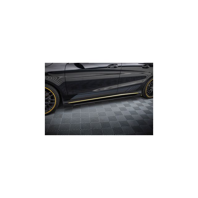  Добавки за прагове + "крилца" Mercedes-AMG CLA 45 C117 Facelift