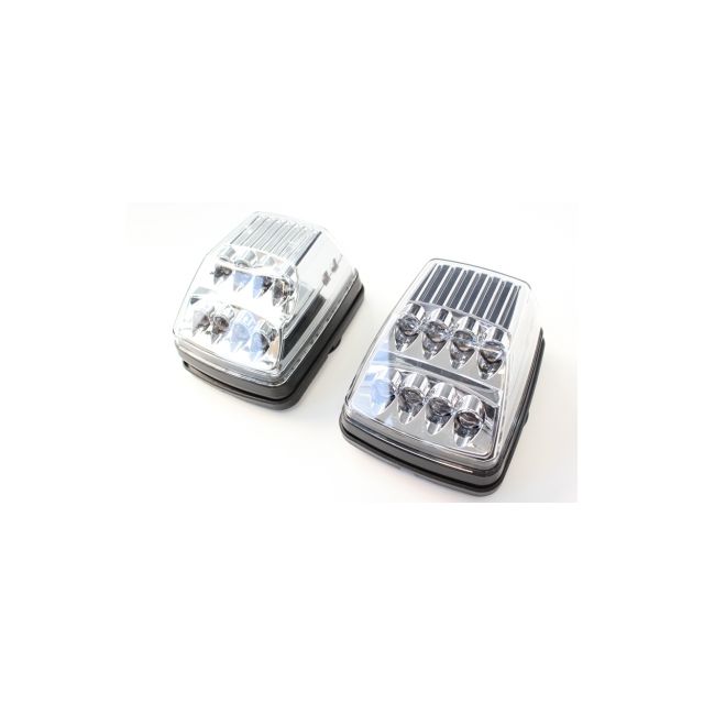 LED Странични мигачи хромирани за Mercedes G-class 1989+г.W463