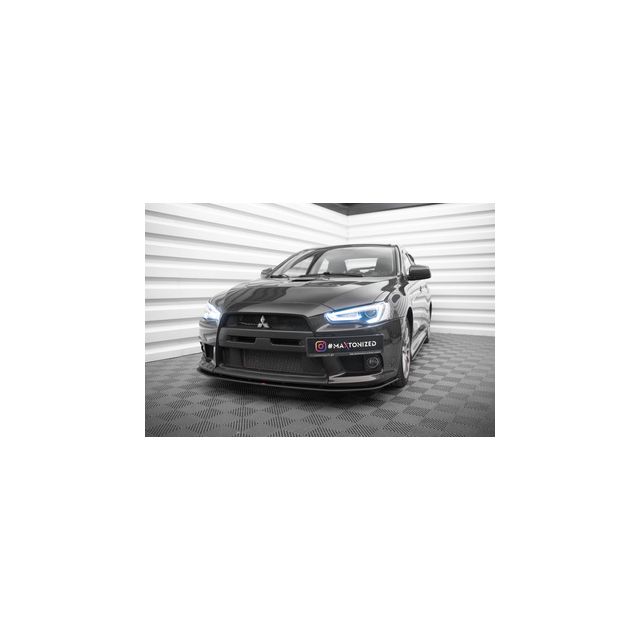  Добавка за предна броня Mitsubishi Lancer EVO X