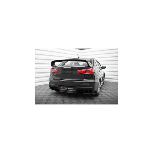  Дифузьор за задна броня Mitsubishi Lancer EVO X