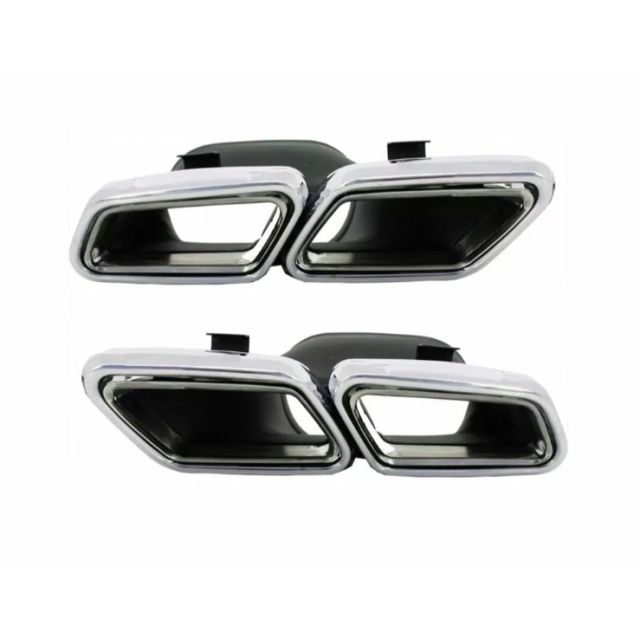 Накрайници за Mercedes W222 S-Class / W212 E-Class (2012+) - AMG S63 DESIGN