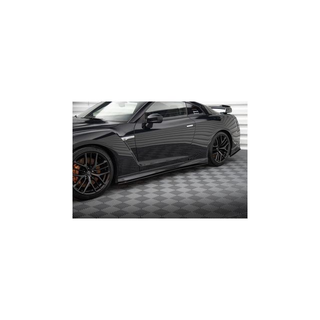  Добавки за прагове Nissan GTR R35 Facelift