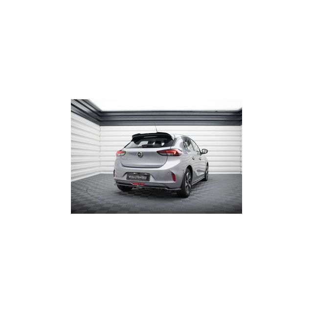 Добавка за задна броня (с вертикални ребра) Opel Corsa - e F ( Mk6)