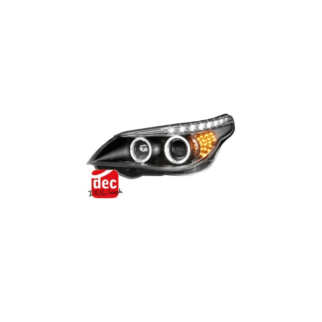 Тунинг фарове Angel Eyes за BMW E60 (2004-2007)