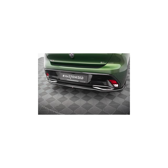 Добавка за задна броня (с вертикални ребра) Peugeot 308 GT Hatchback Mk3
