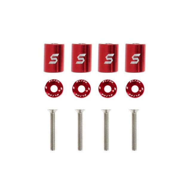 Дистанционер за преден капак 6mm - червен