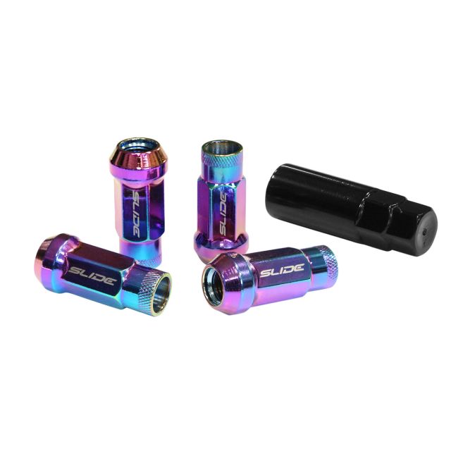 JDM style стоманени гайки Slide M12x1.25 - цвят Neo ?