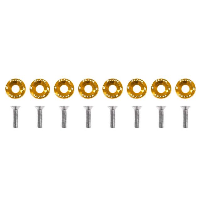 Декоративни болтове с шайби M6x1.0 15mm SLIDE Gold
