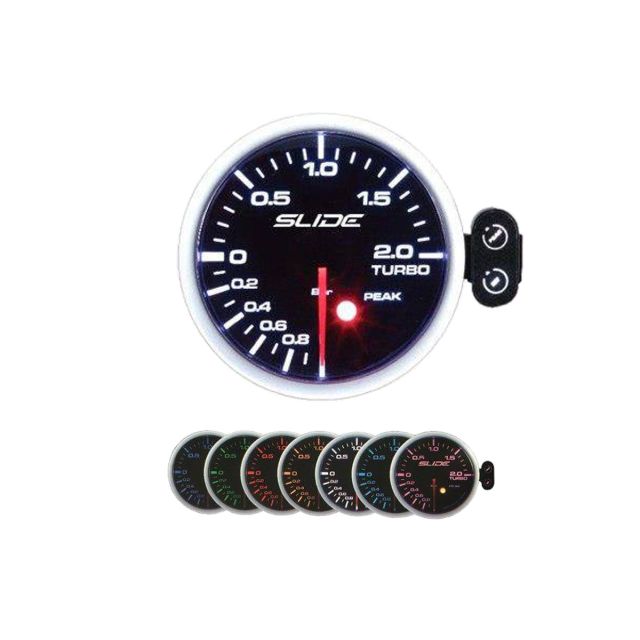 Slide PK-SC измервателен уред 52mm - Буустметър електрически: -1 до 2 BAR