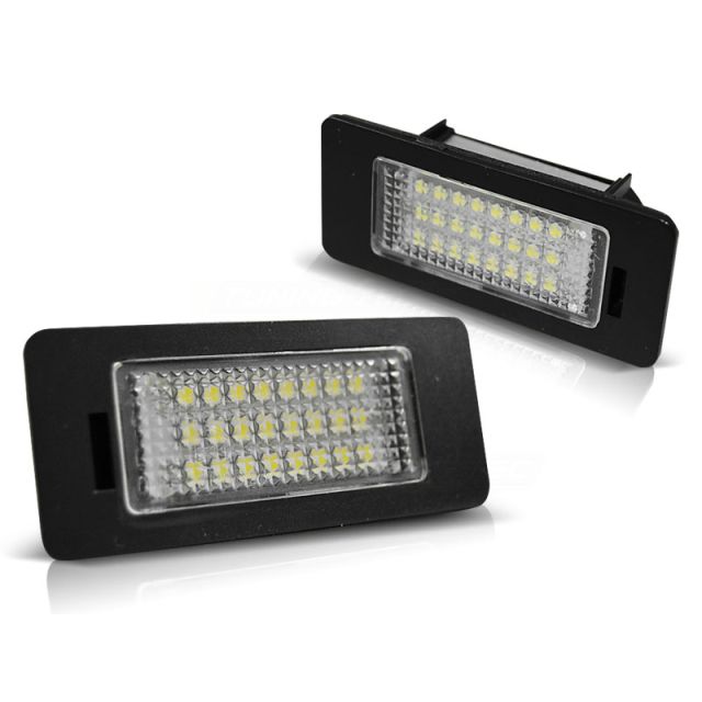 LED плафони за регистрационен номер за AUDI Q5 / A4 08-10 / A5 / TT / VW PASSAT B6 with CANBUS