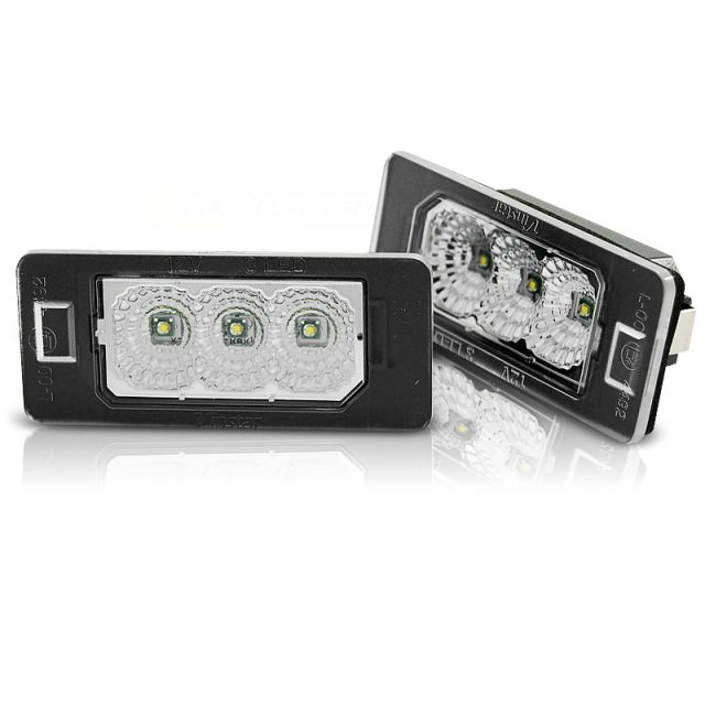 LED плафони за регистрационен номер CLEAR за BMW E90 / F30 / F32 / E39 / E60 / F10 / X3 / X5 / X6