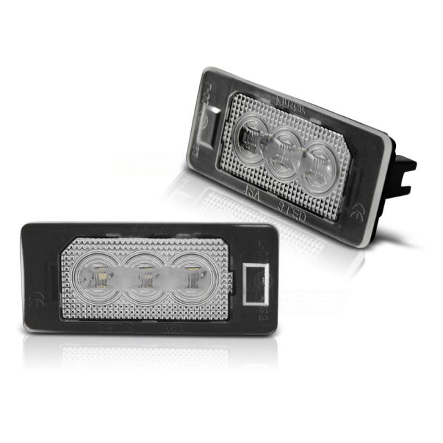 LICENSE LED 3x LIGHTS CLEAR за BMW E90 / F30 / F32 / E39 / E60 / F10 / X3 / X5 / X6