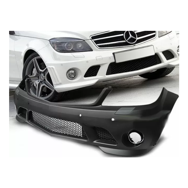 Предна броня за Mercedes C-class W204 AMG Дизайн - без халогени