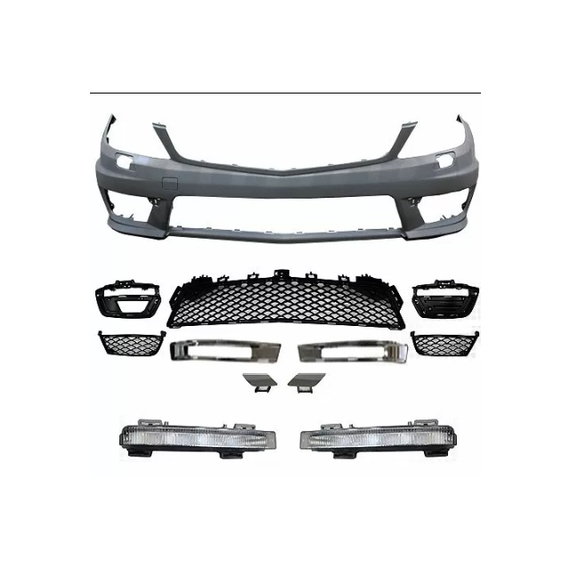 Предна броня за Mercedes C-class W204 - C63 AMG
