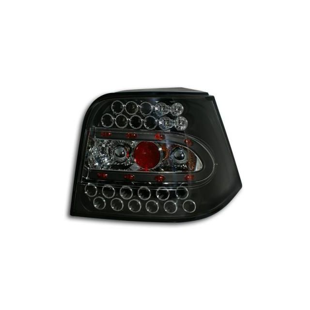 Черни LED стопове вариант 2 за Volkswagen Golf 4