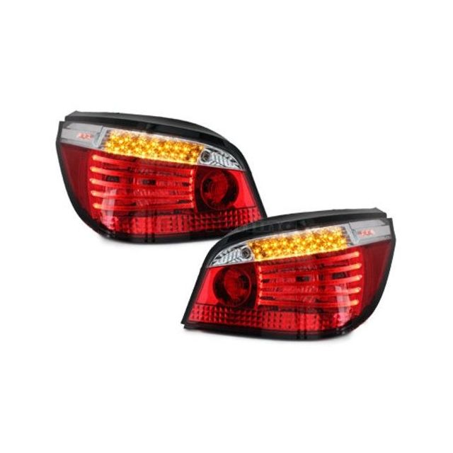 Диодни стопове BMW E60 (2003-2007) -  хром