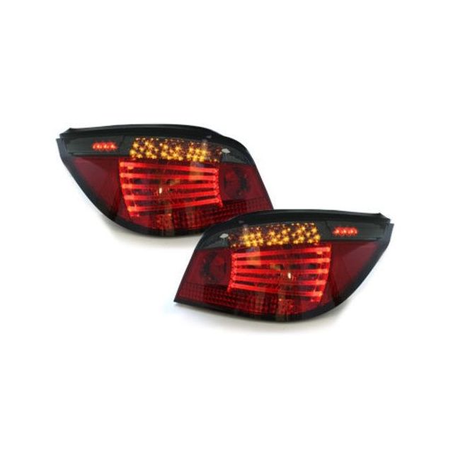 Опушени LED стопове за BMW  E60