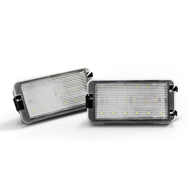 LED плафони за регистрационен номер за SEAT IBIZA / CORDOBA / LEON / ALTEA / AROSA / TOLEDO
