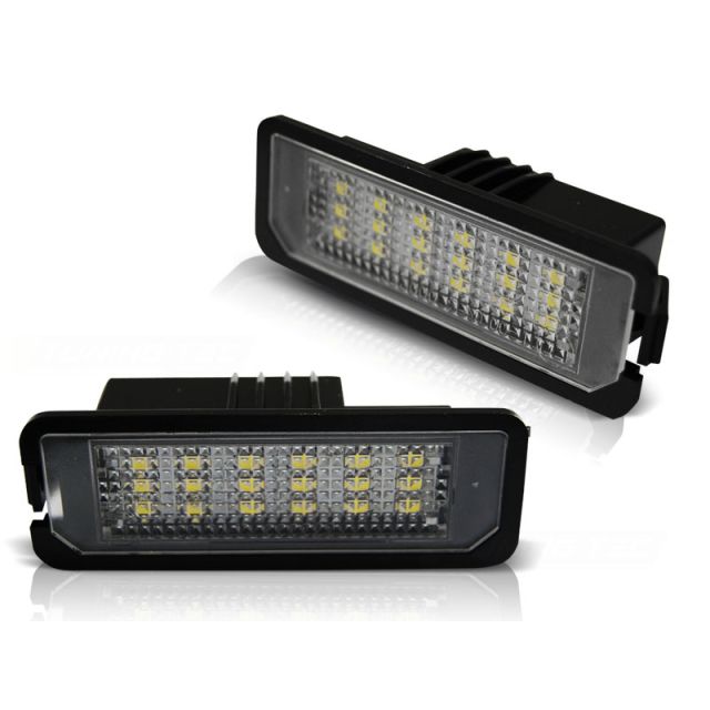 LED плафони за регистрационен номер за VW GOLF IV, V, VI, VII, PASSAT B6, PASSAT CC, NEW BEATLE, VW SCIROCCO