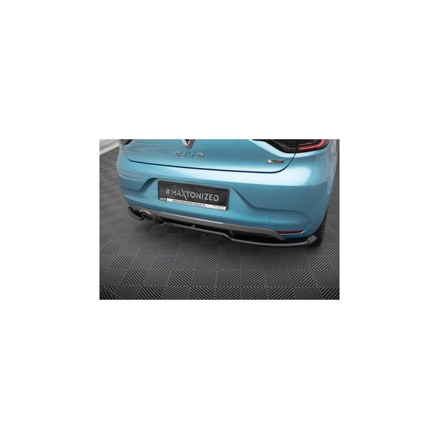 Добавка за задна броня (с вертикални ребра) Renault Clio R.S. Line Mk5