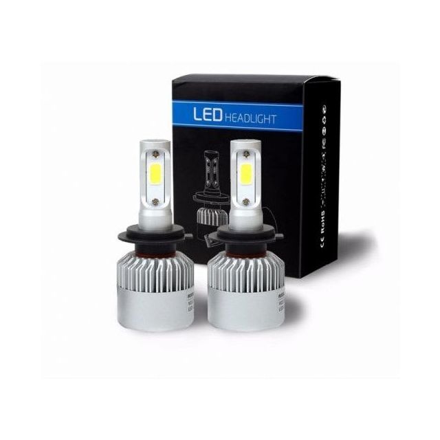 Автомобилни LED Крушки , Диодни крушки H1 – 7600 Лумена, 36W – COB 6000K