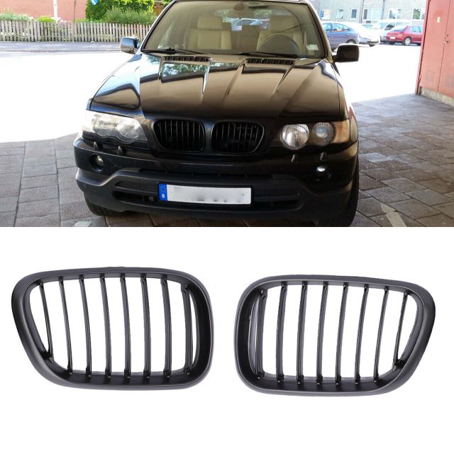 Бъбреци за BMW X5 E53 99-03г. - черен мат