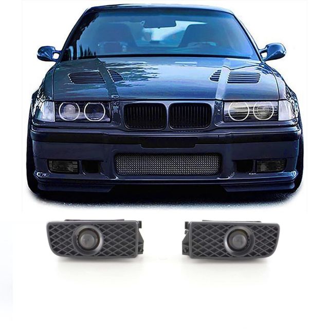 Опушени халогени за BMW E36