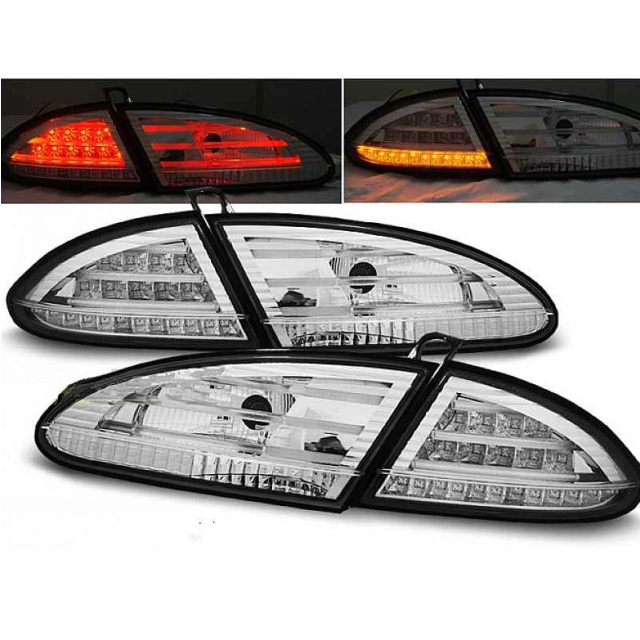 LED Стопове хром за SEAT LEON 06.05-09