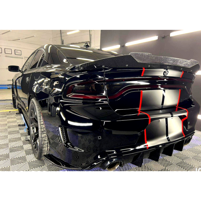 Дифузьор задна броня за DODGE CHARGER SRT OE Style
