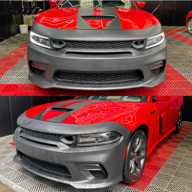 Предна броня за DODGE CHARGER SRT HELLCAT 2021 Style