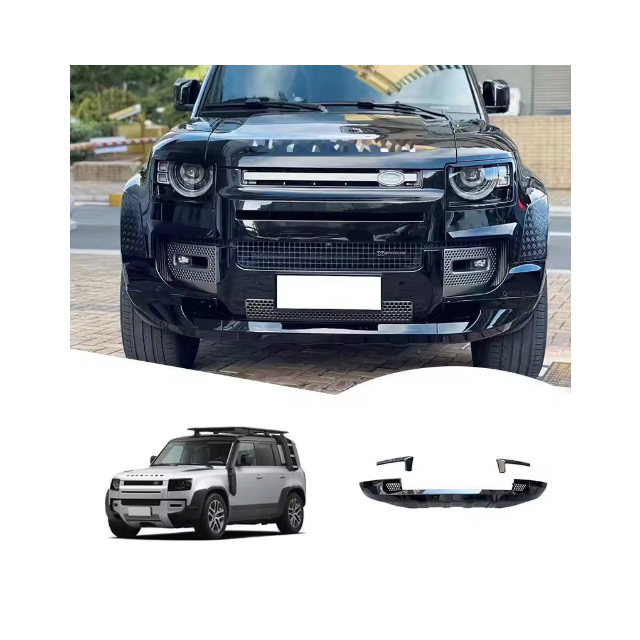 Добавка/лип за предна броня за Land Rover Defender
