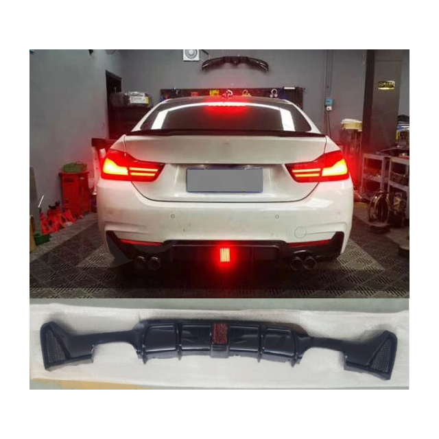 M-performance двоен дифузьор за BMW F32/F33/F36 - F1 стоп светлина