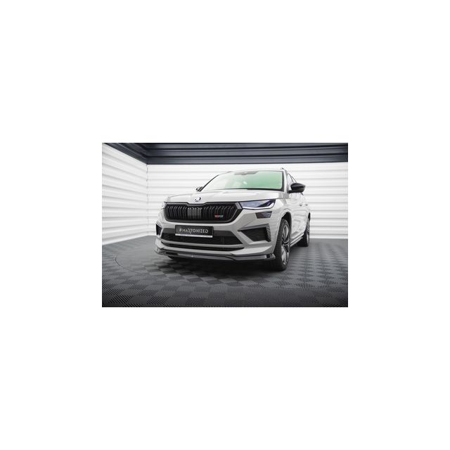 Добавка за предна броня V.2 Skoda Kodiaq RS Mk1 Facelift