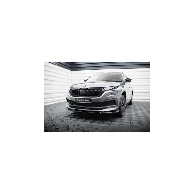 Добавка за предна броня V.1 Skoda Kodiaq Sportline Mk1 Facelift